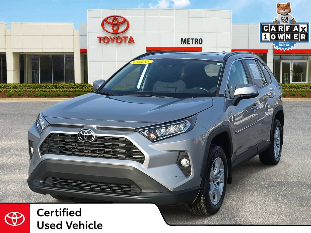 Certified 2021 Toyota RAV4 XLE image 1