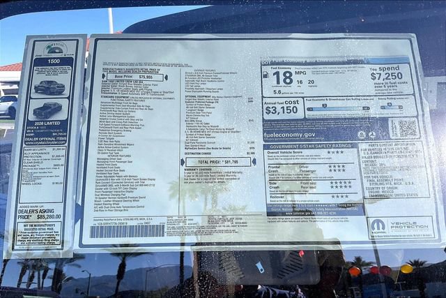 New 2026 RAM 1500 Limited w/ Bed Utility Group image 16