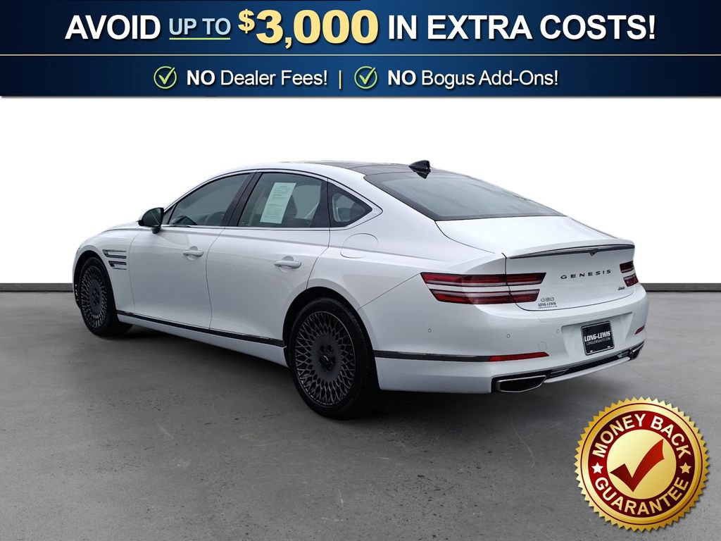 Used 2022 Genesis G80 2.5T w/ Prestige Package AWD/4WD image 4