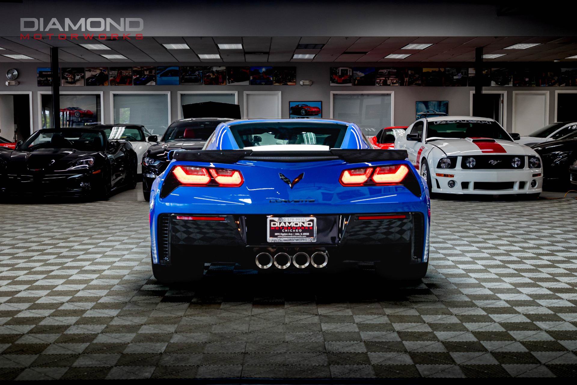Used 2019 Chevrolet Corvette Grand Sport w/ Carbon Flash Badge Package image 37