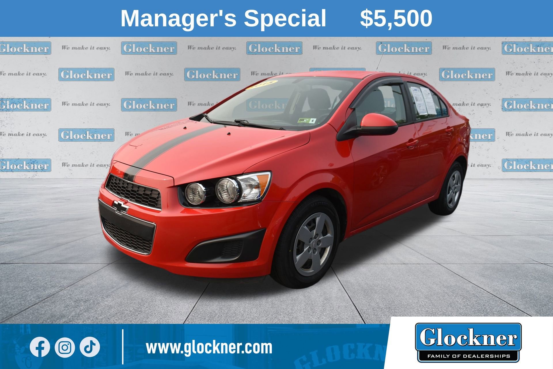 Used 2015 Chevrolet Sonic LS