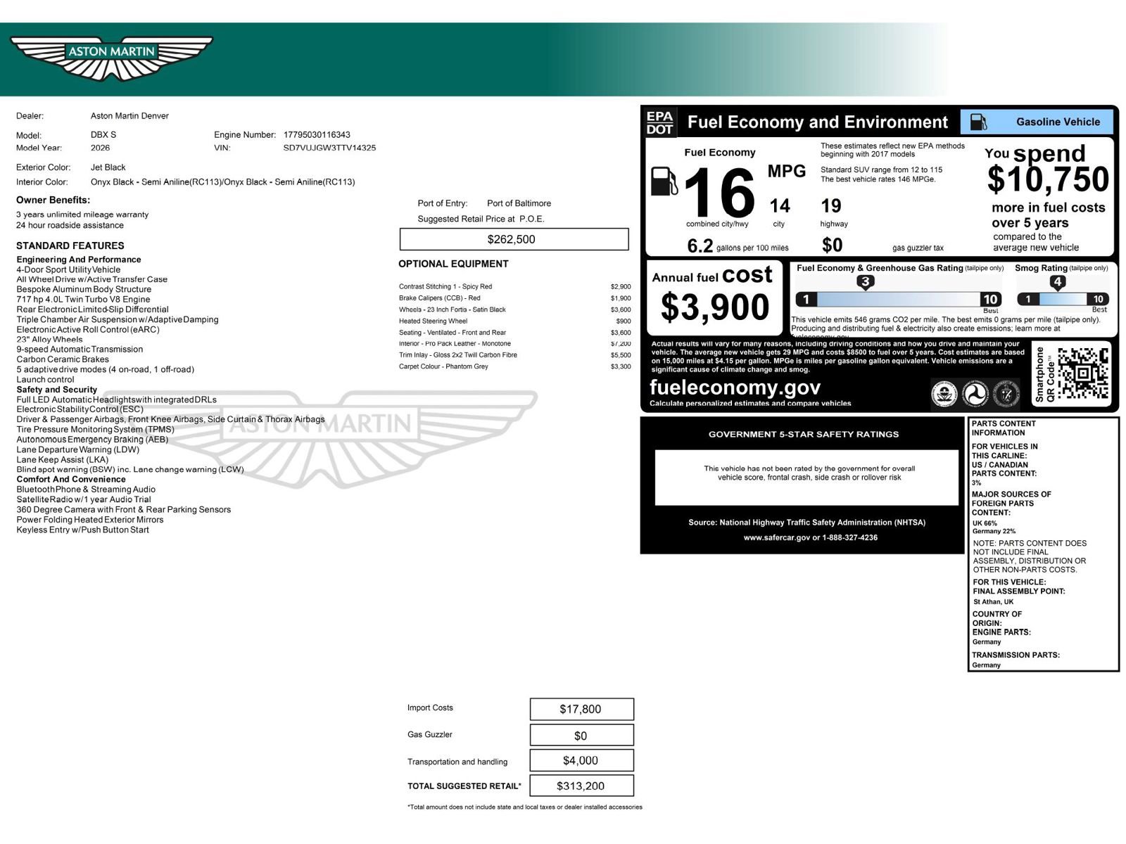 New 2026 Aston Martin V8 Vantage Coupe image 27