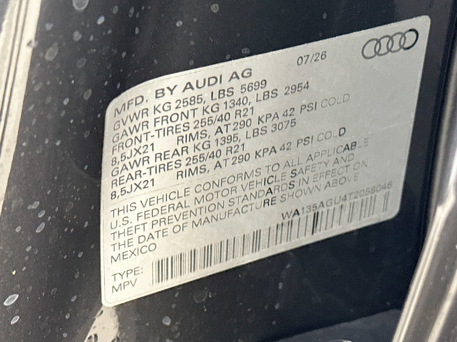 New 2026 Audi SQ5 Prestige AWD/4WD image 48