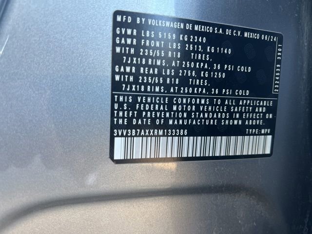 Used 2024 Volkswagen Tiguan Wolfsburg Edition image 10