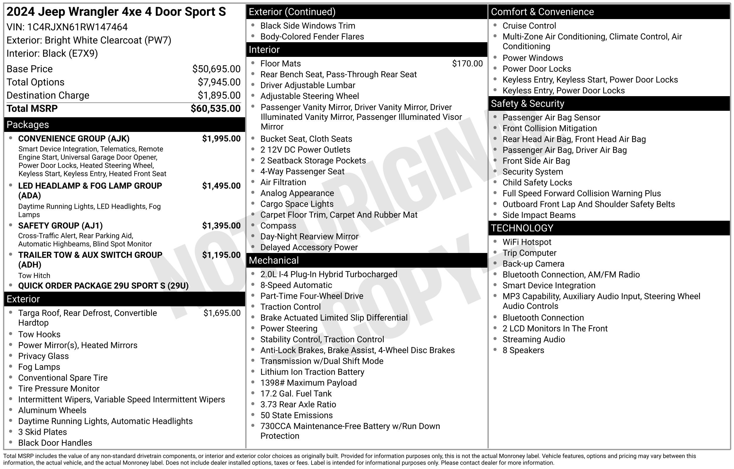 Used 2024 Jeep Wrangler Unlimited AWD/4WD image 3