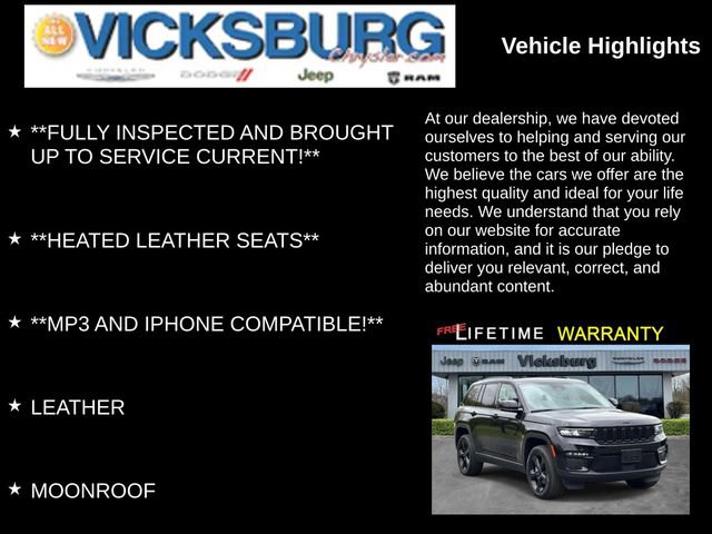 Used 2023 Jeep Grand Cherokee Limited w/ Black Appearance Package AWD/4WD image 13