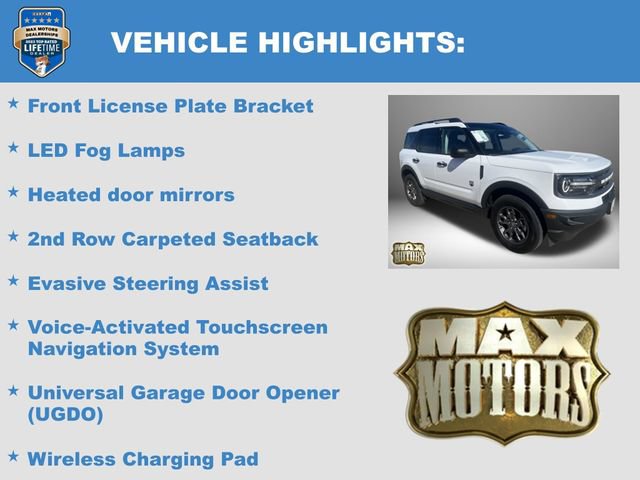 Used 2024 Ford Bronco Sport Big Bend w/ Convenience Package AWD/4WD image 12