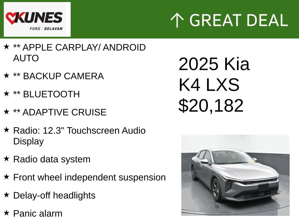 Used 2025 Kia K4 FWD video 2