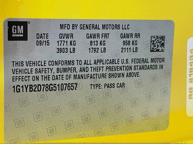 Used 2016 Chevrolet Corvette Stingray Coupe image 20