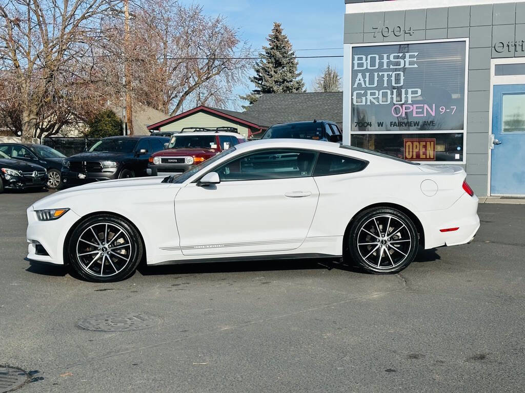 Used 2017 Ford Mustang EcoBoost 2dr Fastback w/ Wheel & Stripe Package image 4