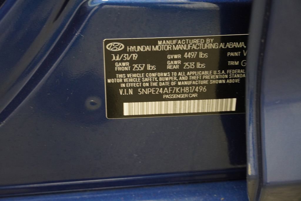 Used 2019 Hyundai Sonata SE FWD image 53