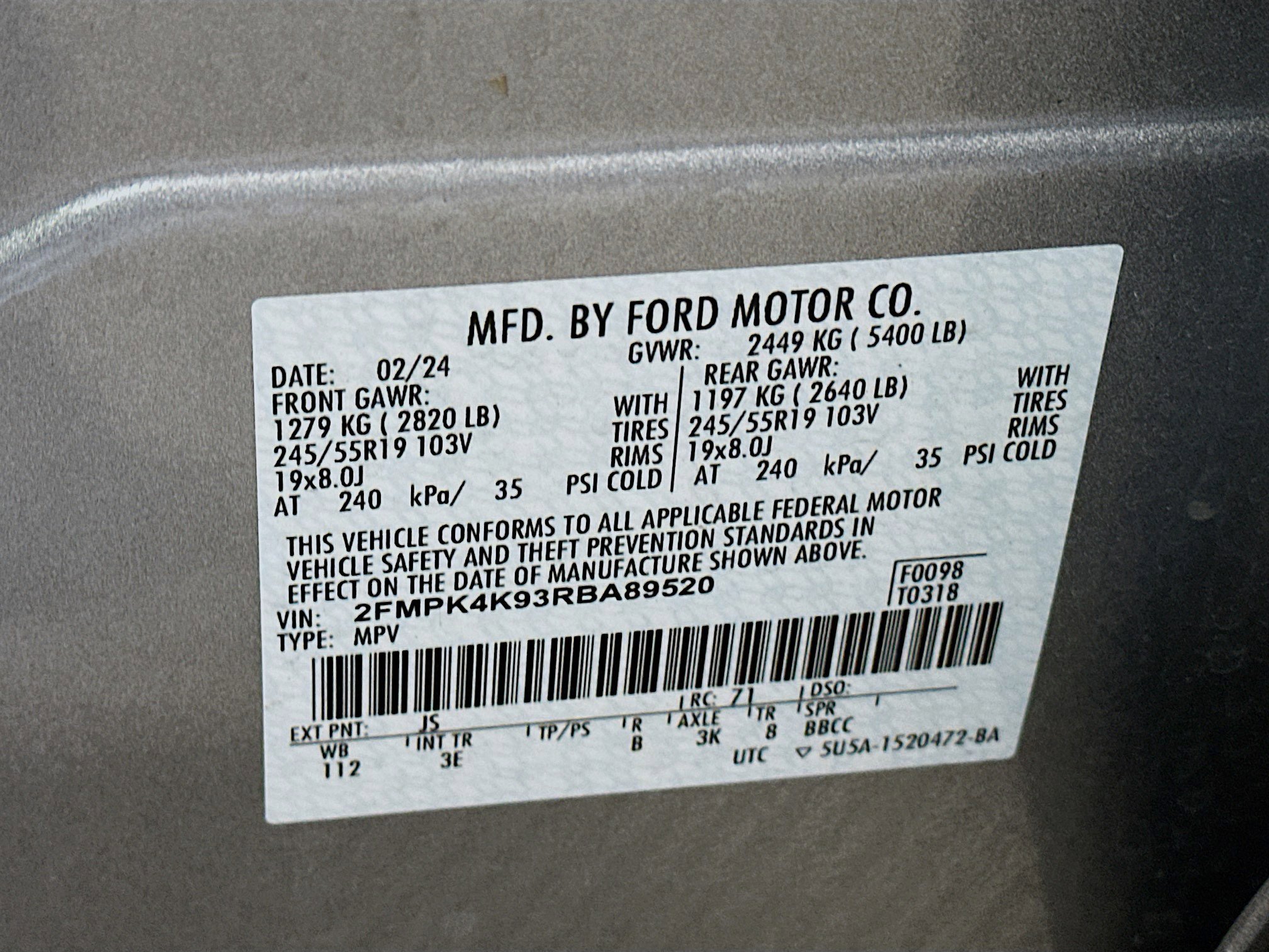 Used 2024 Ford Edge Titanium image 12