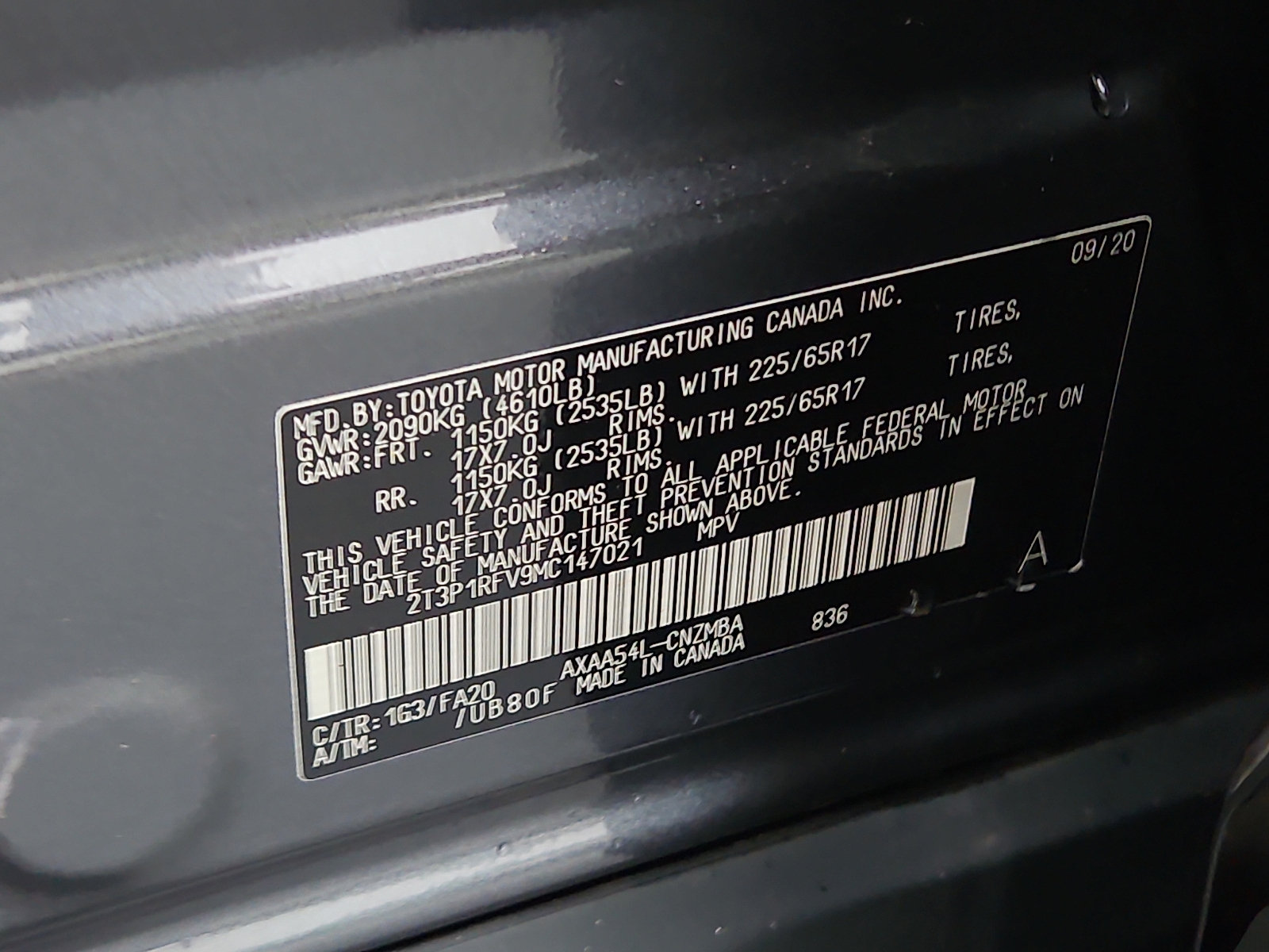 Used 2021 Toyota RAV4 XLE AWD/4WD image 26