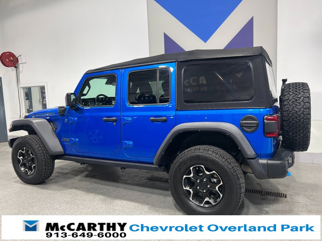 Used 2021 Jeep Wrangler Unlimited Rubicon 4xe w/ Steel Bumper Group image 7