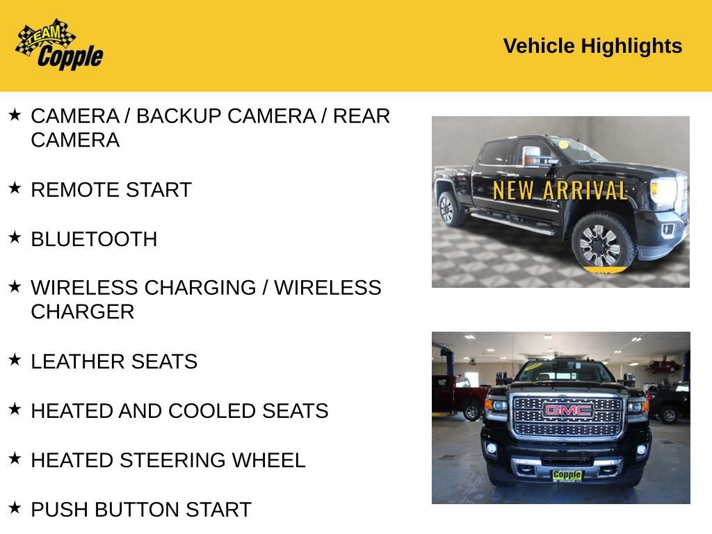 Used 2019 GMC Sierra 2500 Denali w/ LPO, Protection Package AWD/4WD image 3