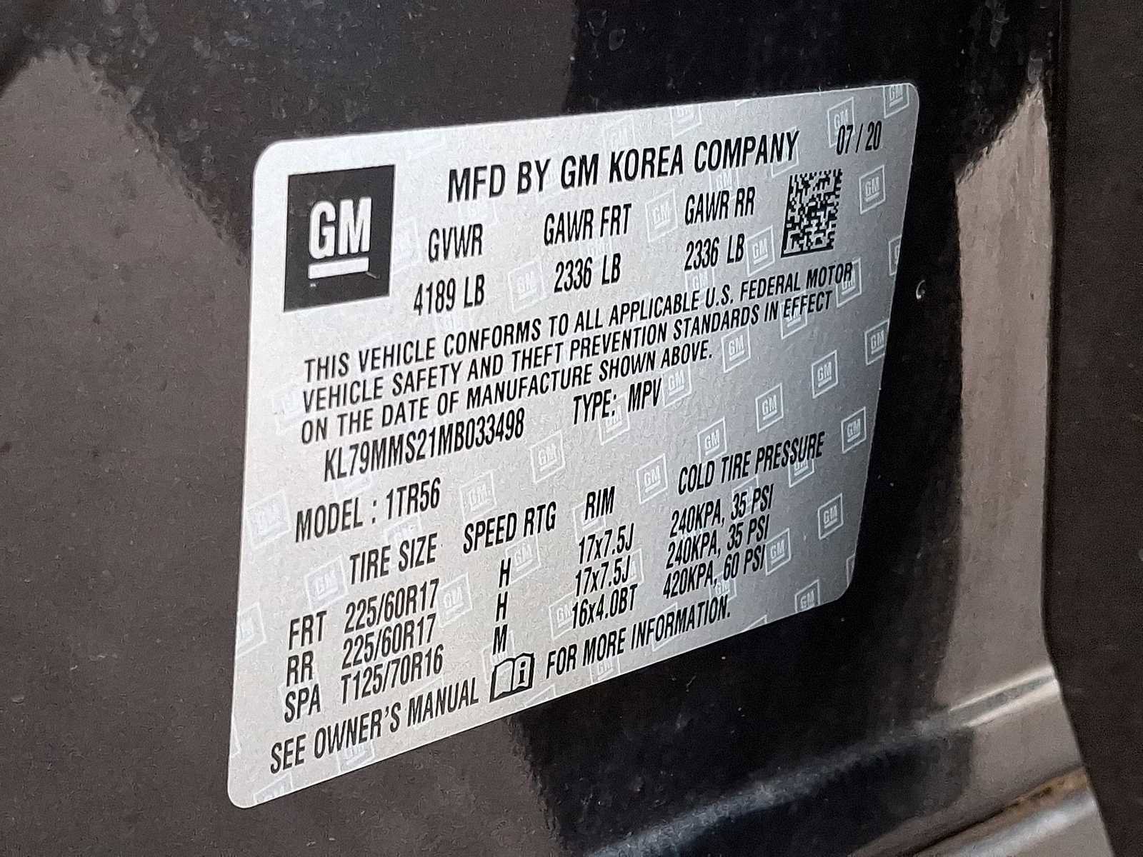 Certified 2021 Chevrolet TrailBlazer LS image 36