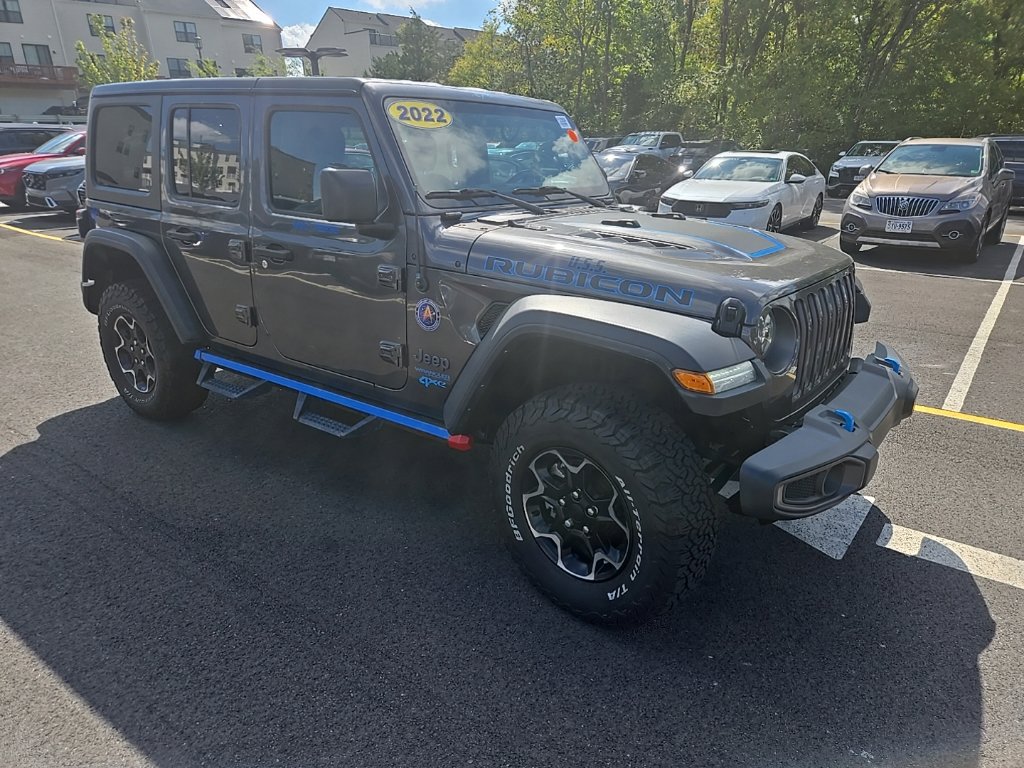 Used 2022 Jeep Wrangler Unlimited Rubicon 4xe AWD/4WD image 3