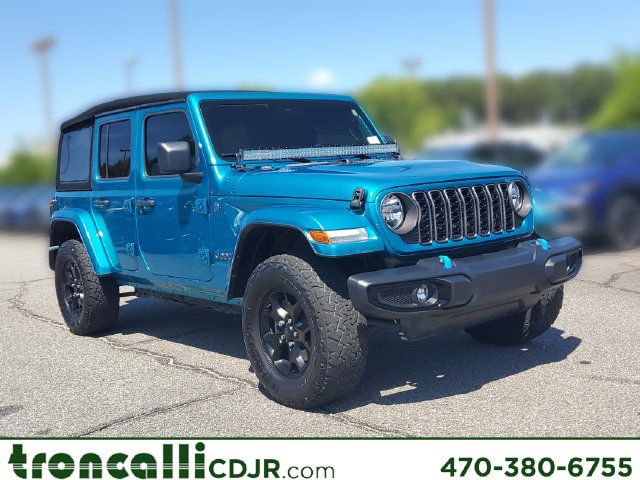Certified 2024 Jeep Wrangler Unlimited w/ Convenience Group AWD/4WD 360° Tour