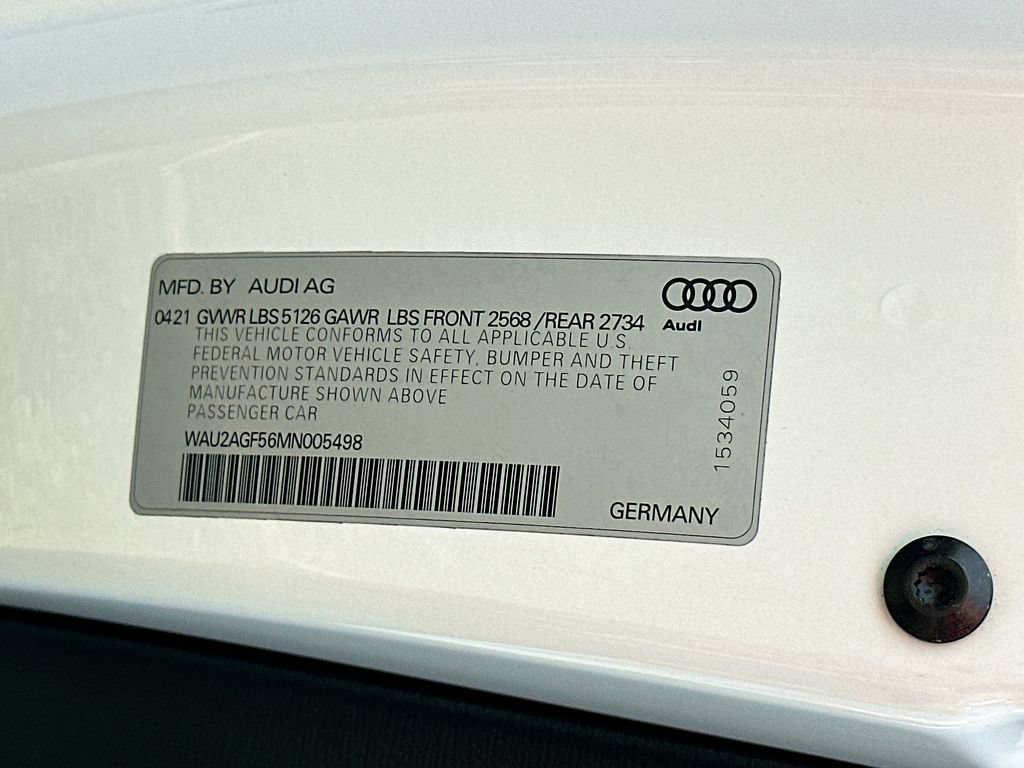 Used 2021 Audi A5 2.0T Premium w/ Convenience Package AWD/4WD image 27