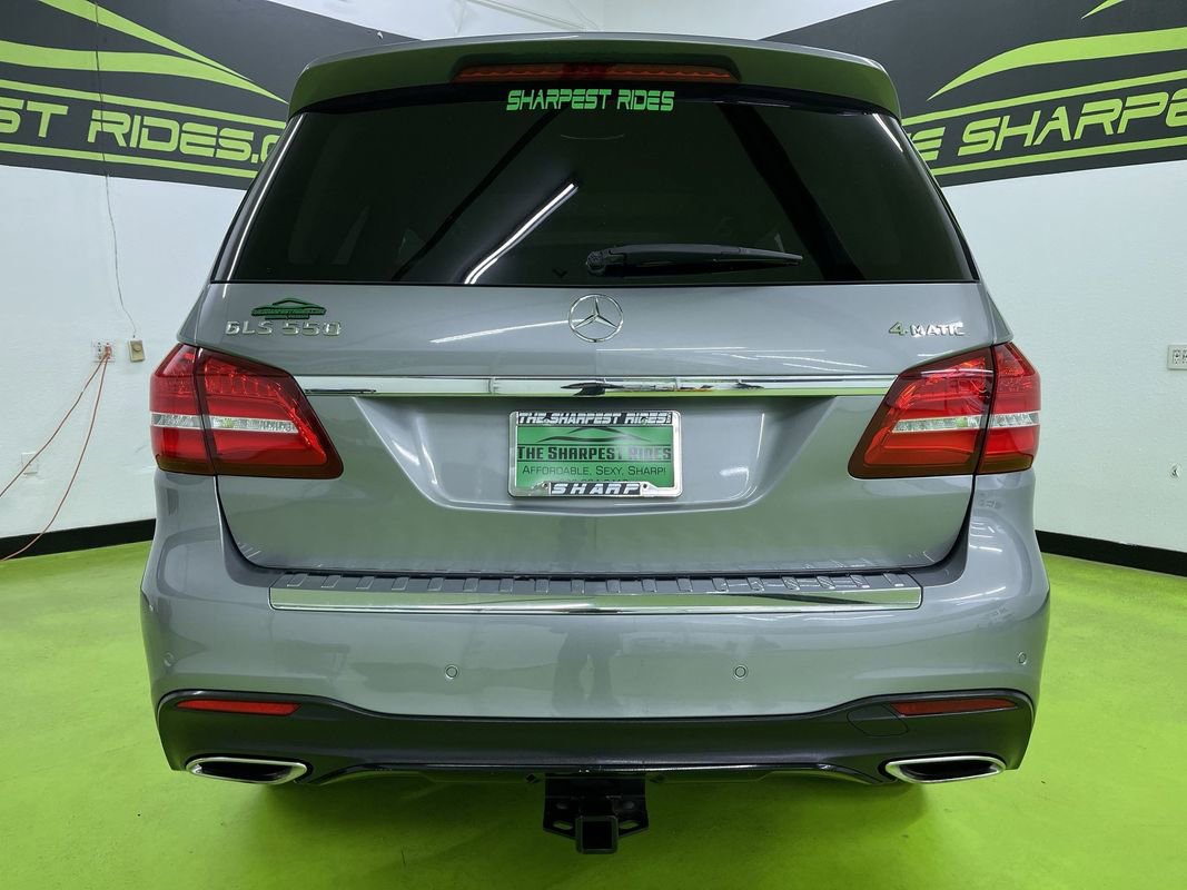 Used 2017 Mercedes-Benz GLS 550 4MATIC w/ Driver Assistance Package image 8