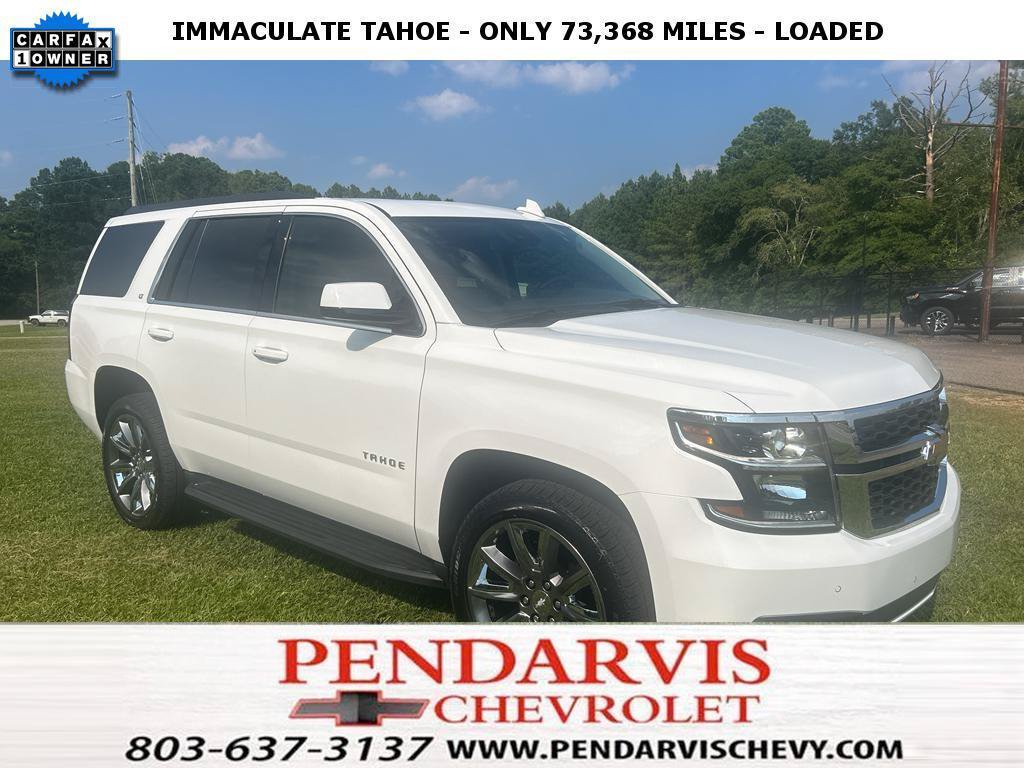 Used 2020 Chevrolet Tahoe LT w/ Luxury Package RWD image 1