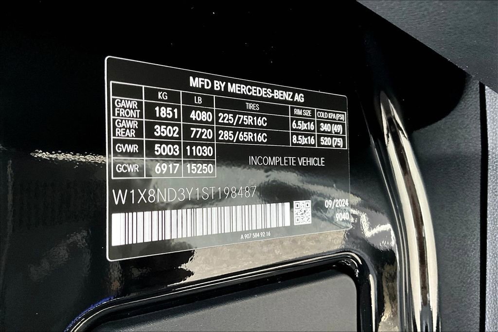 New 2025 Mercedes-Benz Sprinter 3500 image 12