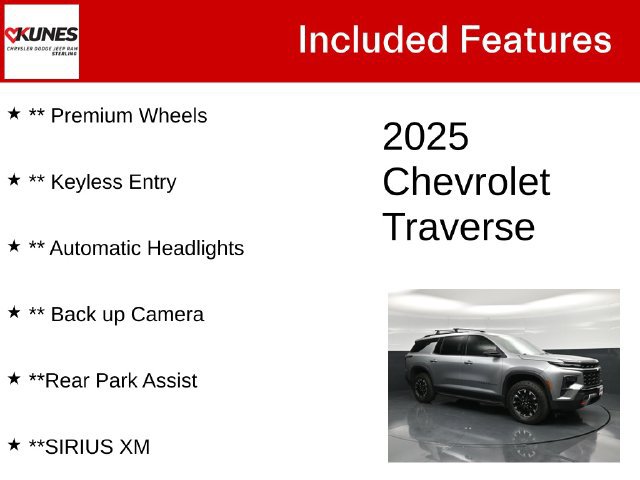 Used 2025 Chevrolet Traverse Z71 w/ Driver Confidence Package AWD/4WD image 5