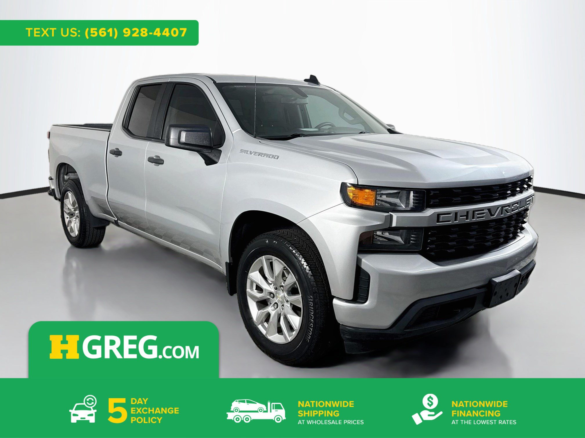 Used 2020 Chevrolet Silverado 1500 Custom w/ Custom Value Package