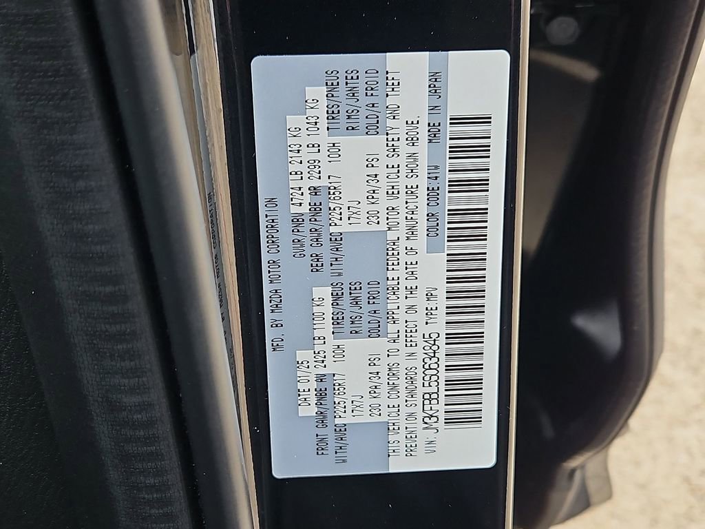 Used 2025 MAZDA CX-5 AWD 2.5 S w/ Select Package image 35