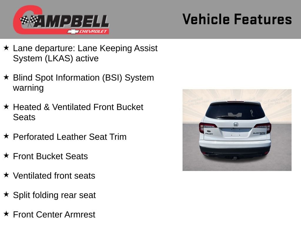 Used 2021 Honda Pilot Black Edition image 10