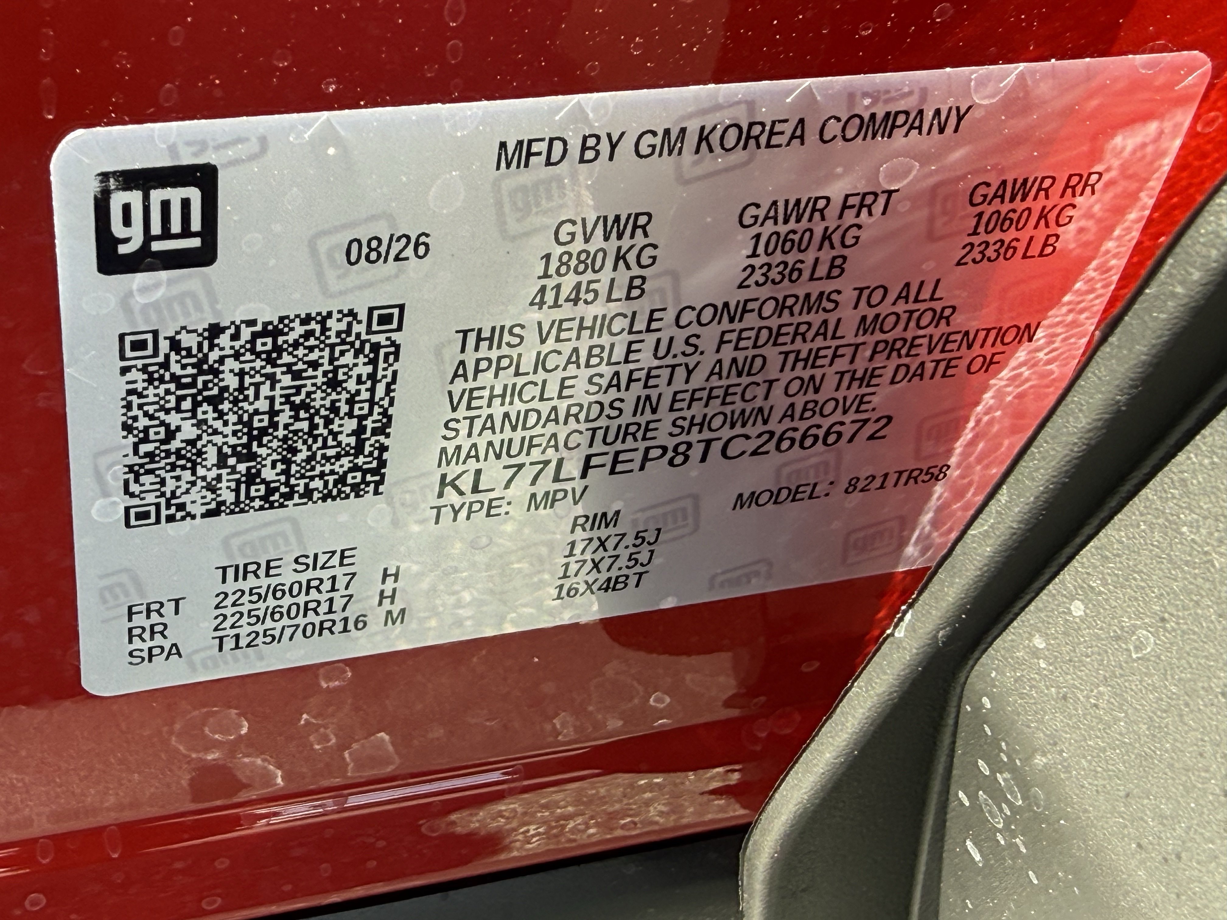 New 2026 Chevrolet Trax LS w/ LS Convenience Package FWD image 36