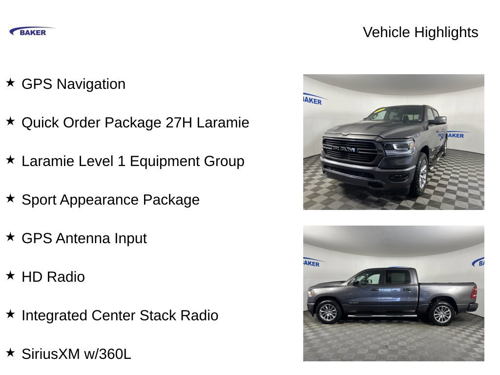 Used 2023 RAM 1500 Laramie AWD/4WD image 4