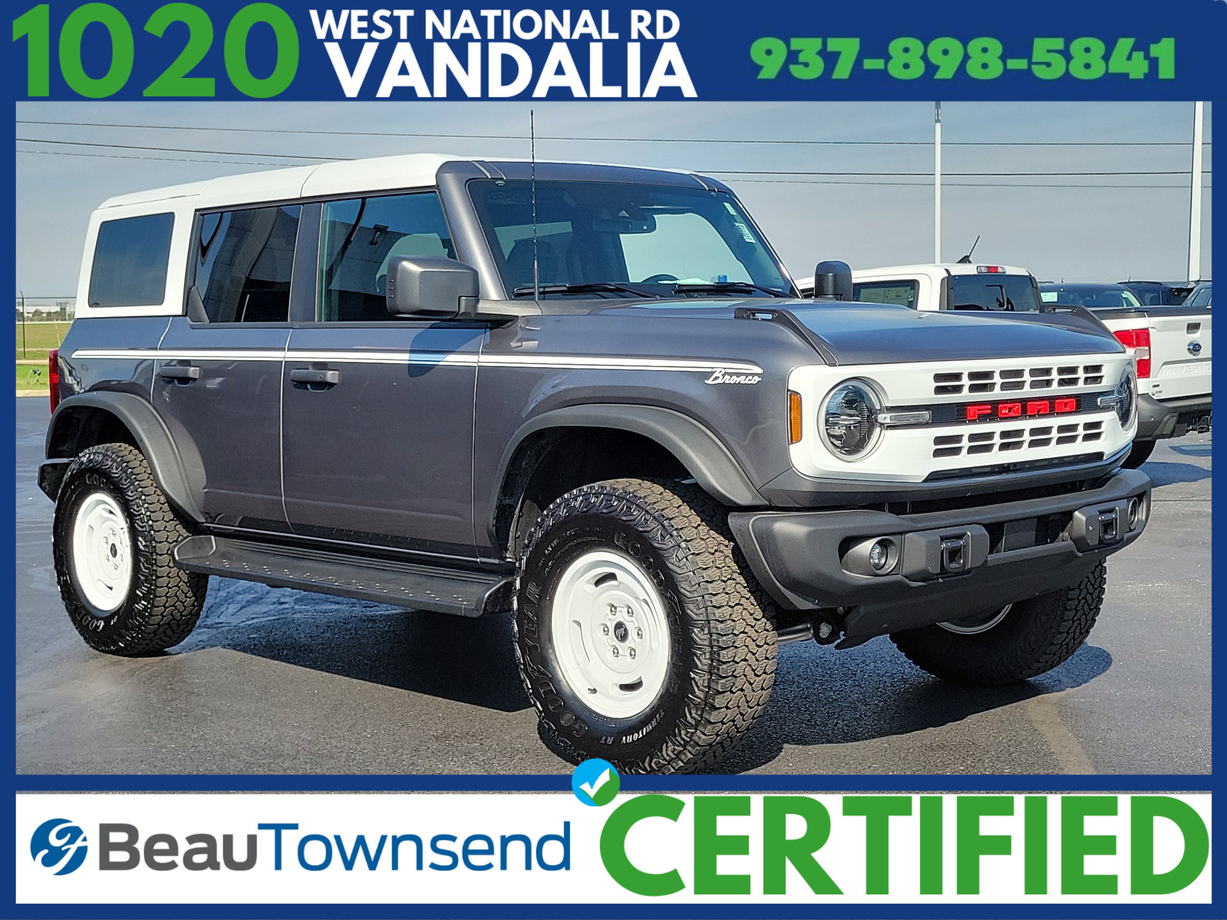 Certified 2025 Ford Bronco Heritage Edition