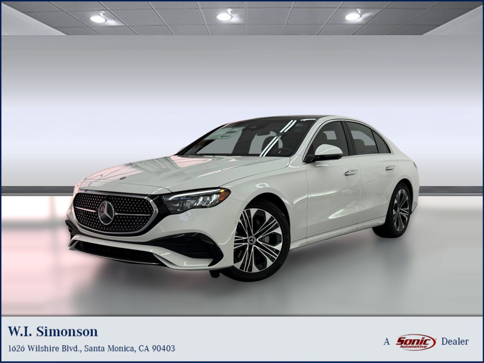 New 2026 Mercedes-Benz E 350 Sedan image 1