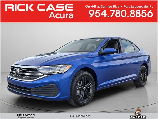Used 2024 Volkswagen Jetta SE w/ Panoramic Sunroof Package FWD image 1