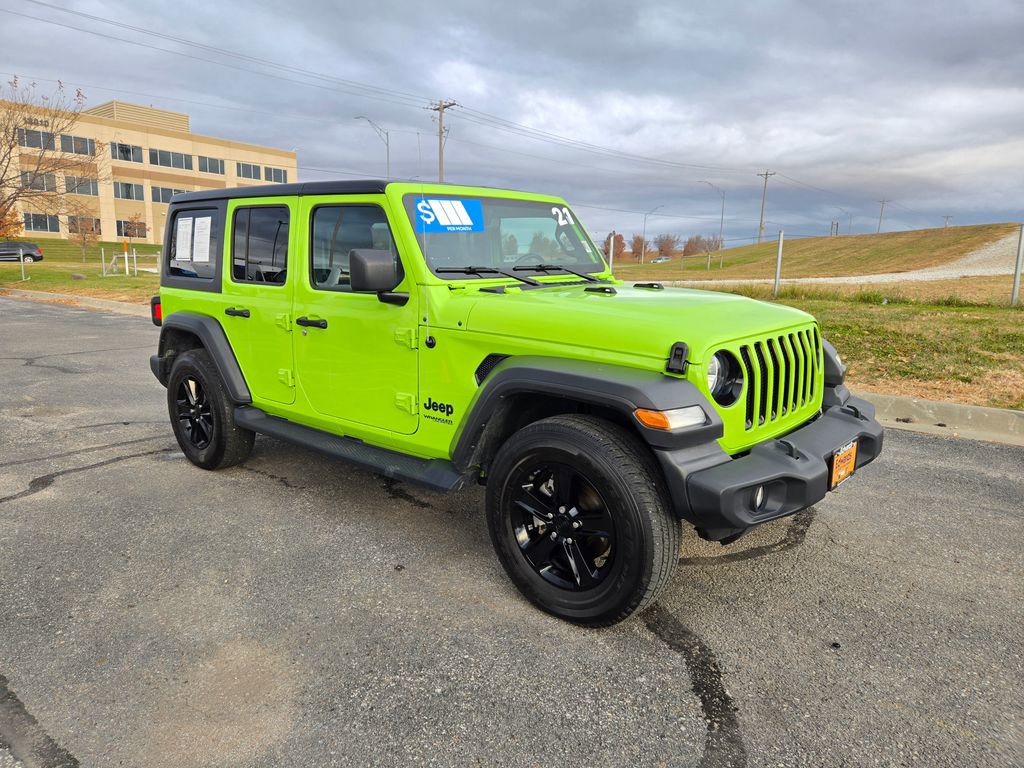 Used 2021 Jeep Wrangler Unlimited Sport