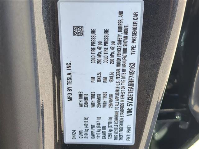Used 2024 Tesla Model 3 image 26