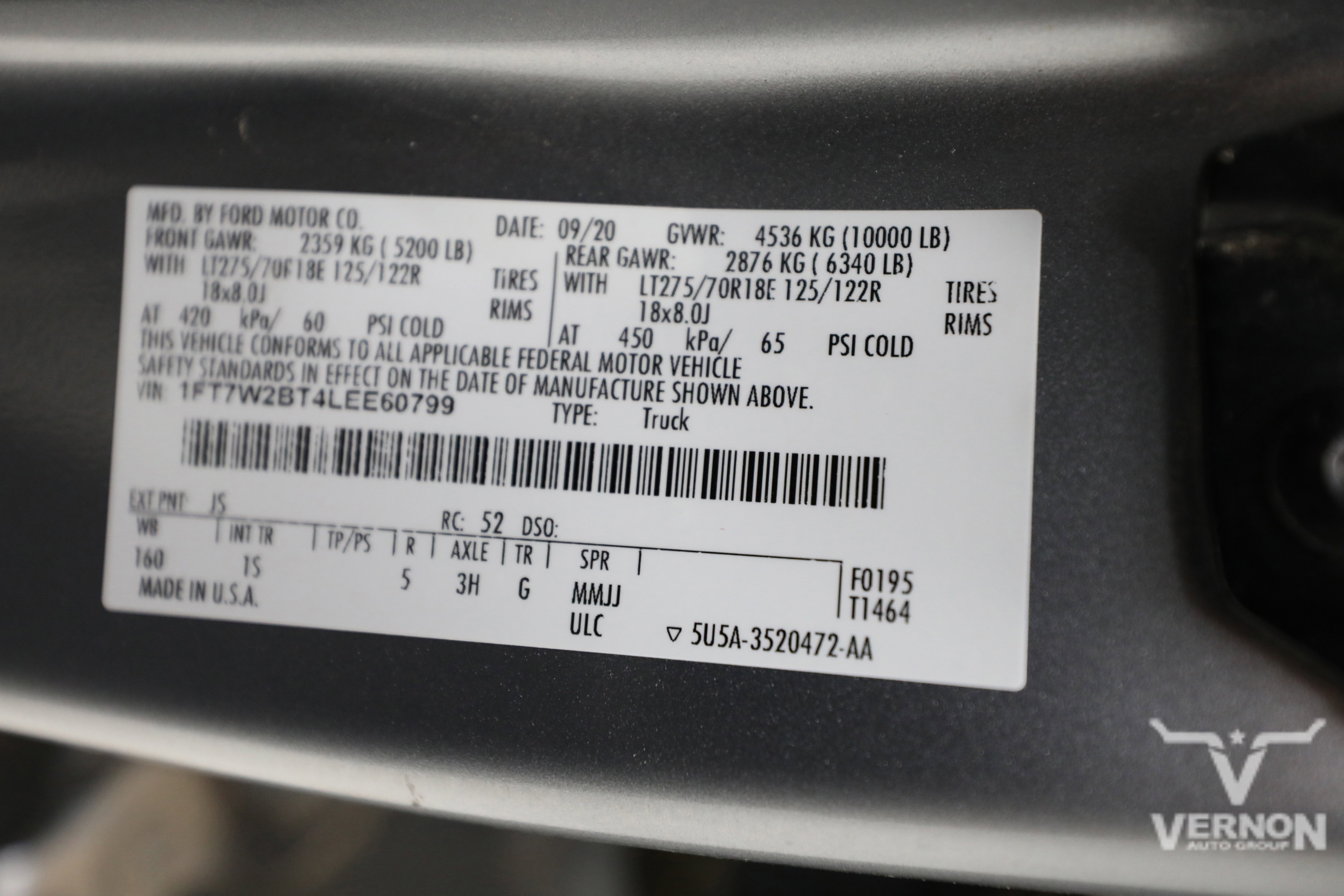 Used 2020 Ford F250 XL w/ STX Appearance Package image 14