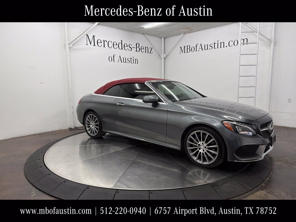 Used 2017 Mercedes-Benz C 300 4MATIC Cabriolet