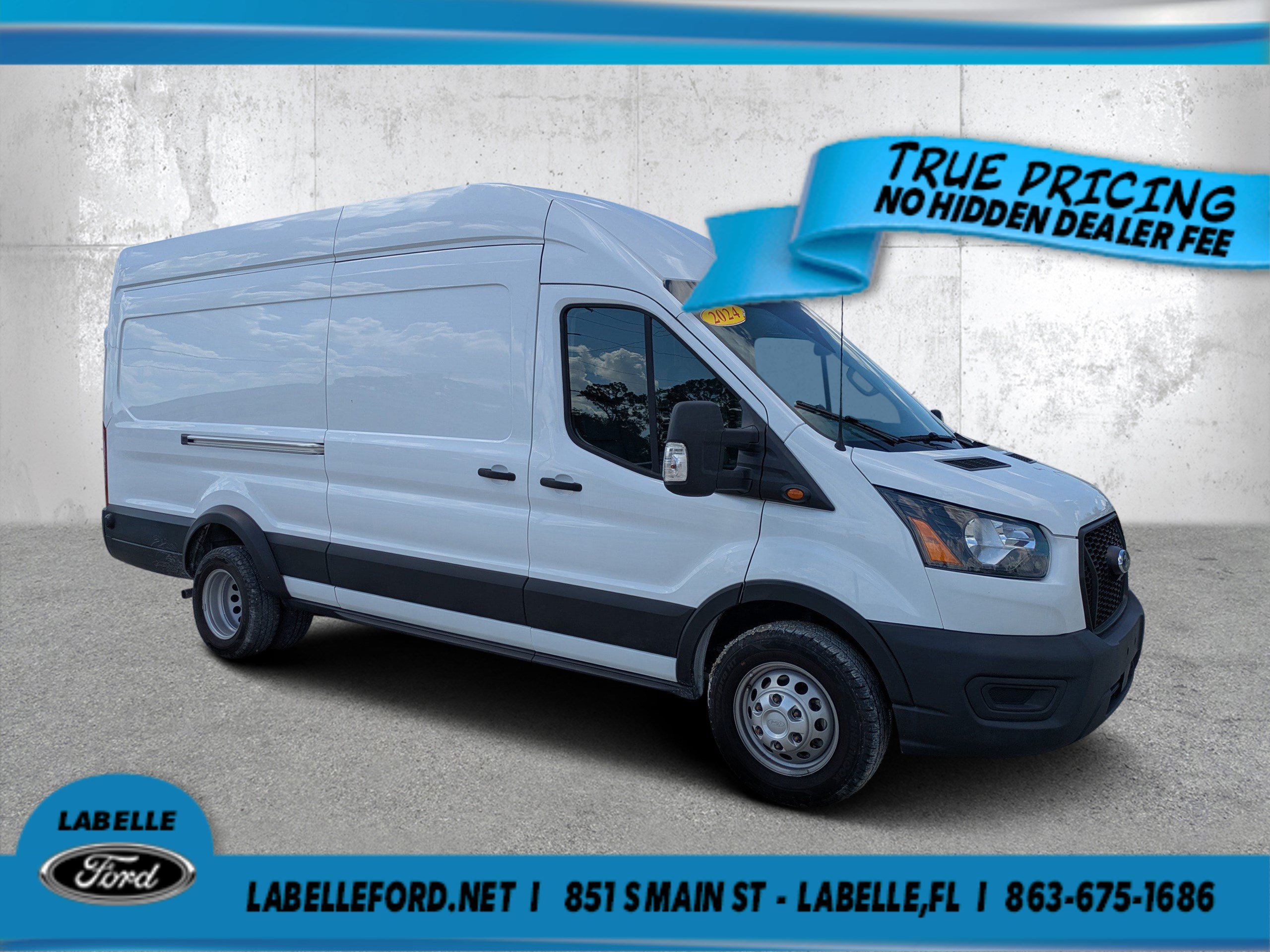 Used 2024 Ford Transit 350 148 High Roof Extended DRW
