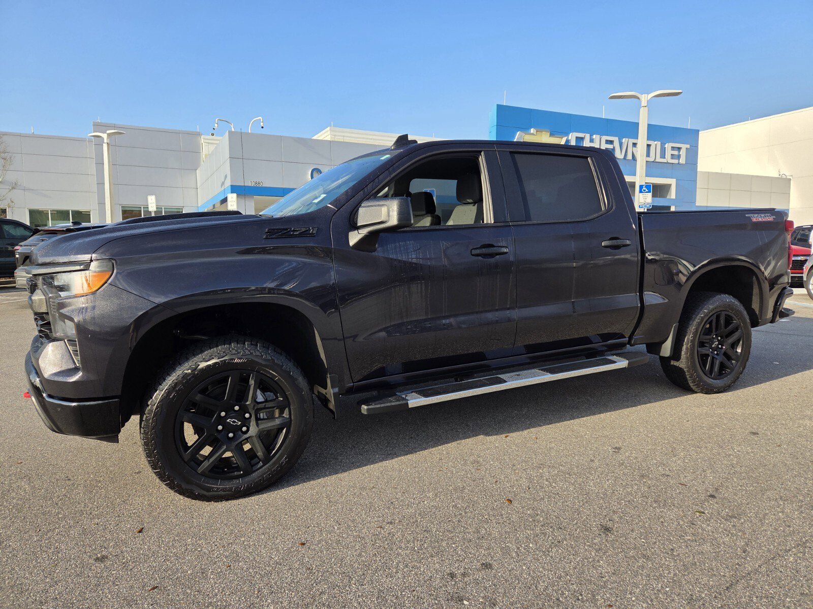 Used 2024 Chevrolet Silverado 1500 Custom Trail Boss w/ LPO, Dark Essentials Package