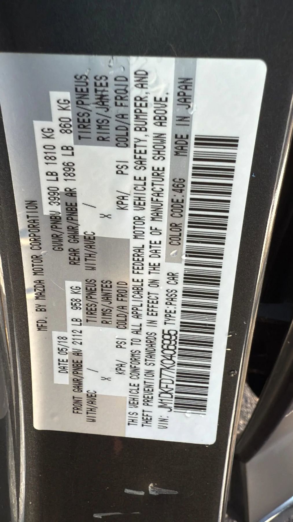 Used 2019 MAZDA CX-3 Grand Touring image 31