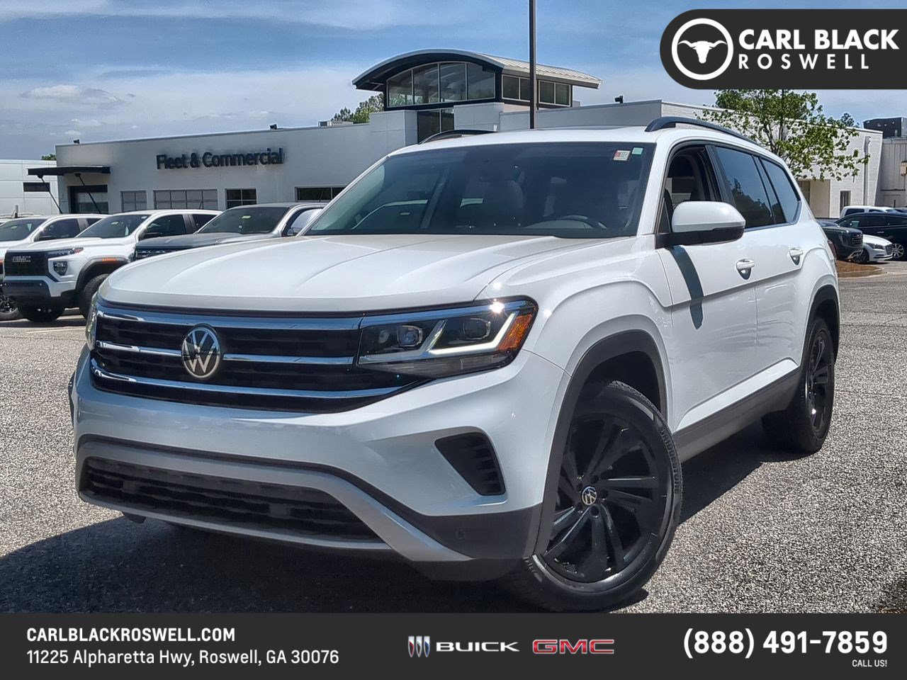 Used 2022 Volkswagen Atlas SE AWD/4WD image 1