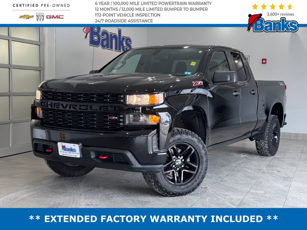 Certified 2020 Chevrolet Silverado 1500 Custom Trail Boss w/ Custom Convenience Package
