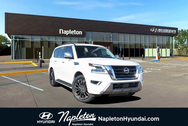 Used 2022 Nissan Armada Platinum w/ Captain's Chairs Package