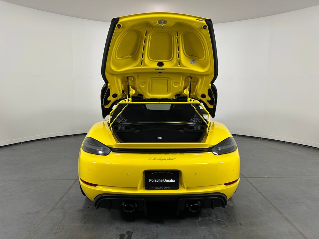 Certified 2021 Porsche 718 Boxster Spyder RWD image 27