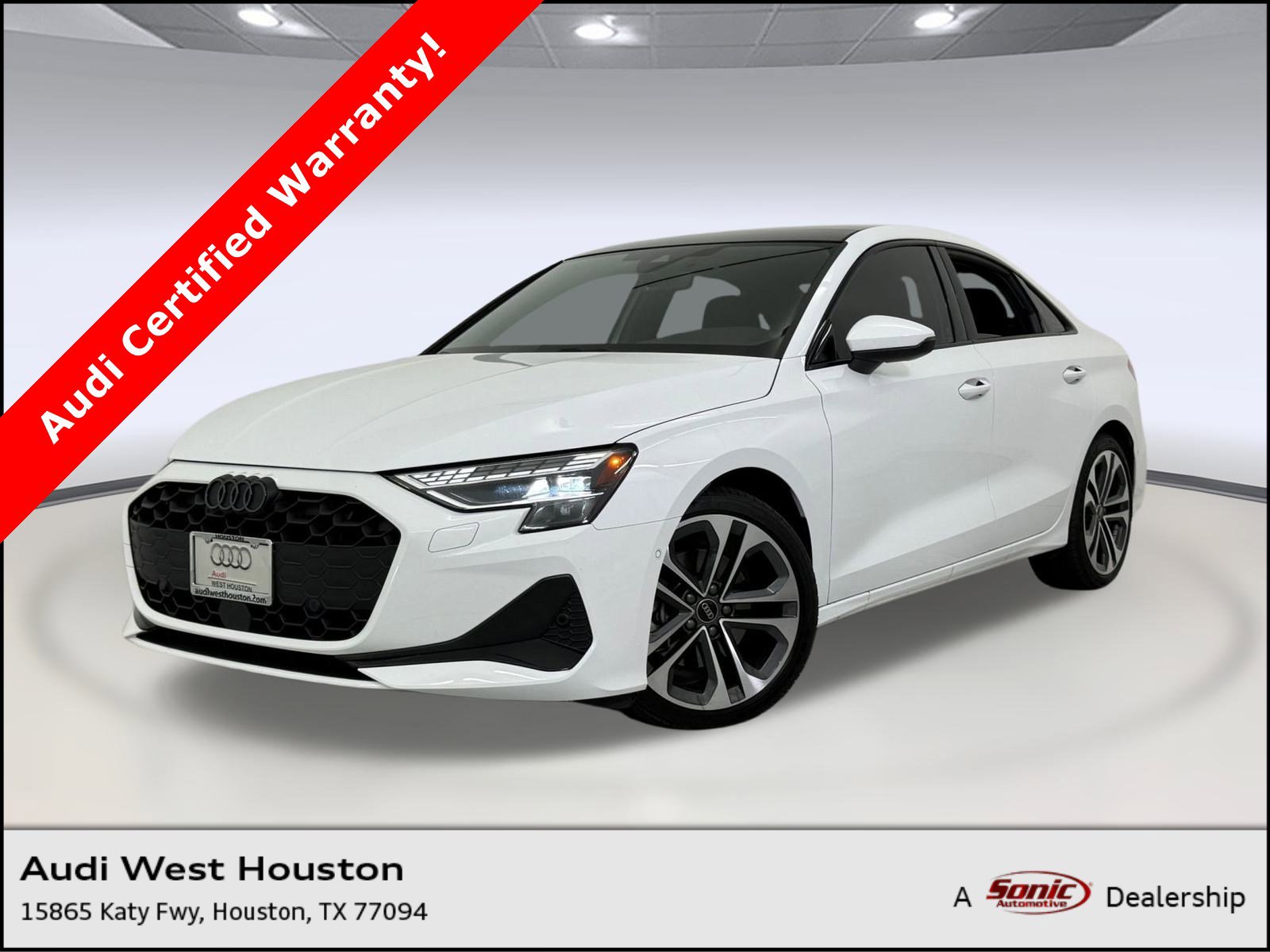 Certified 2025 Audi A3 2.0T Premium Plus w/ Premium Plus Package image 1