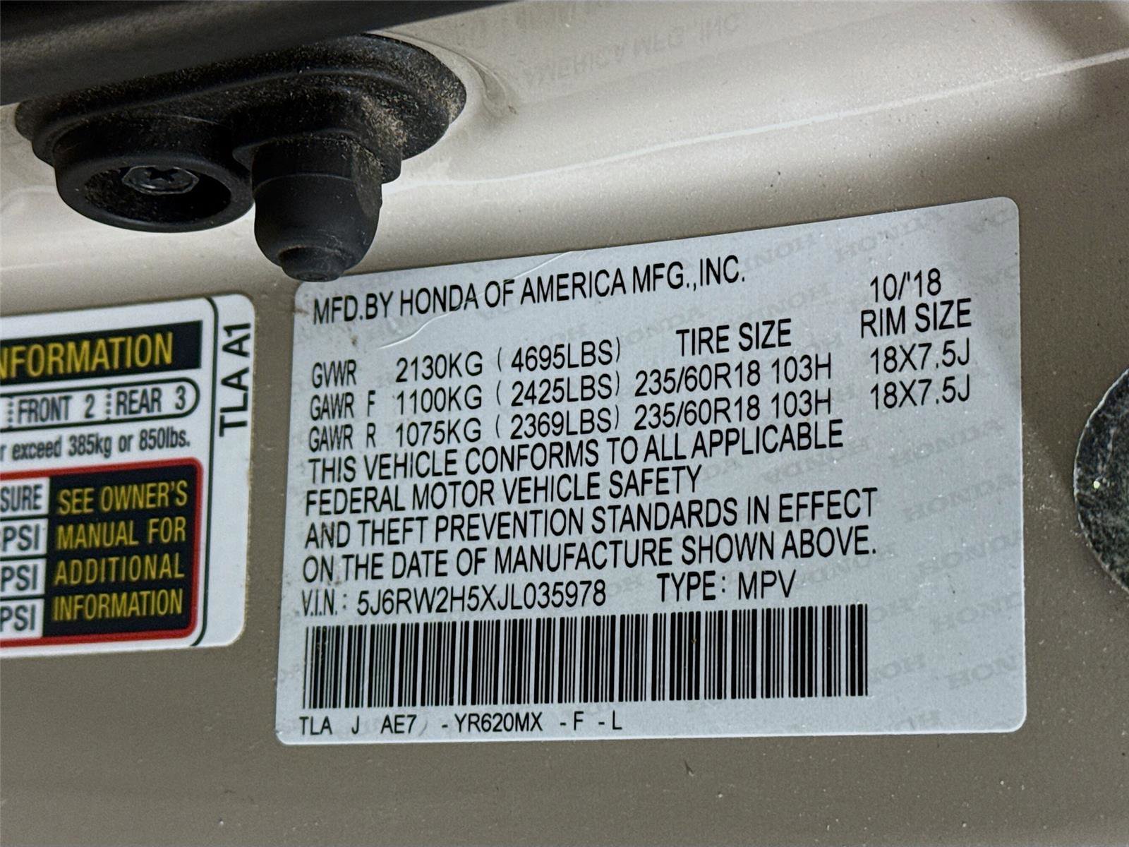 Used 2018 Honda CR-V EX image 23