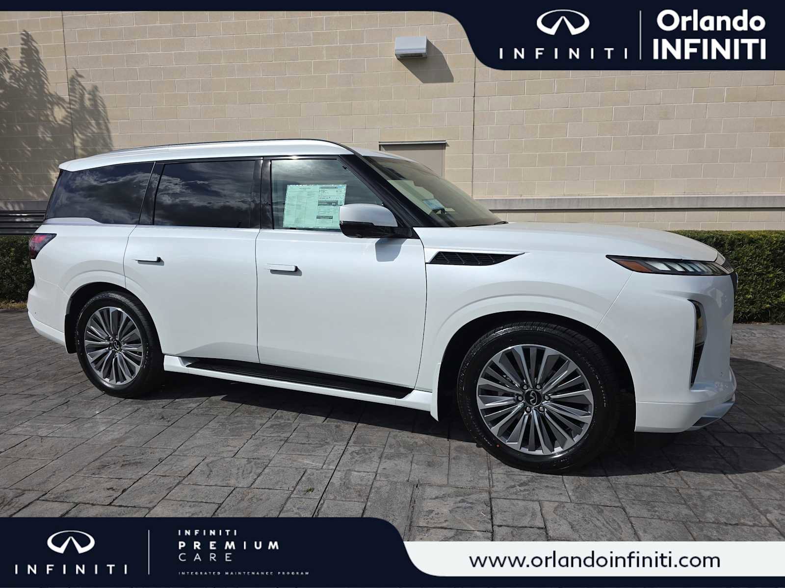 New 2026 INFINITI QX80 Luxe w/ Cargo Package