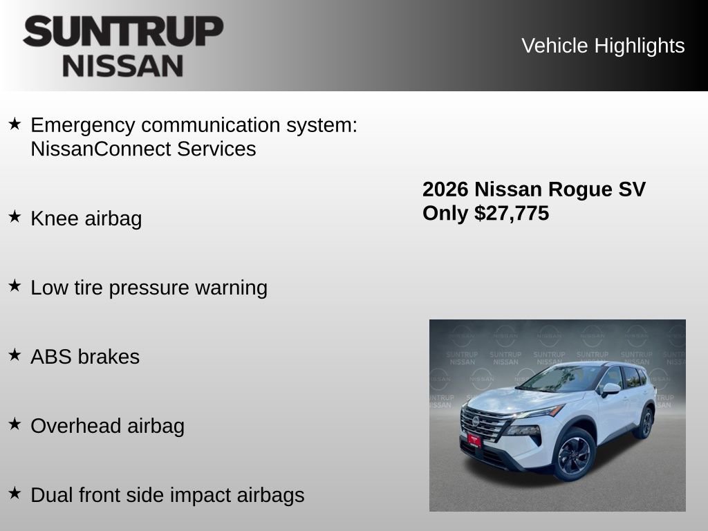 Used 2026 Nissan Rogue SV w/ Cold Weather Package image 24